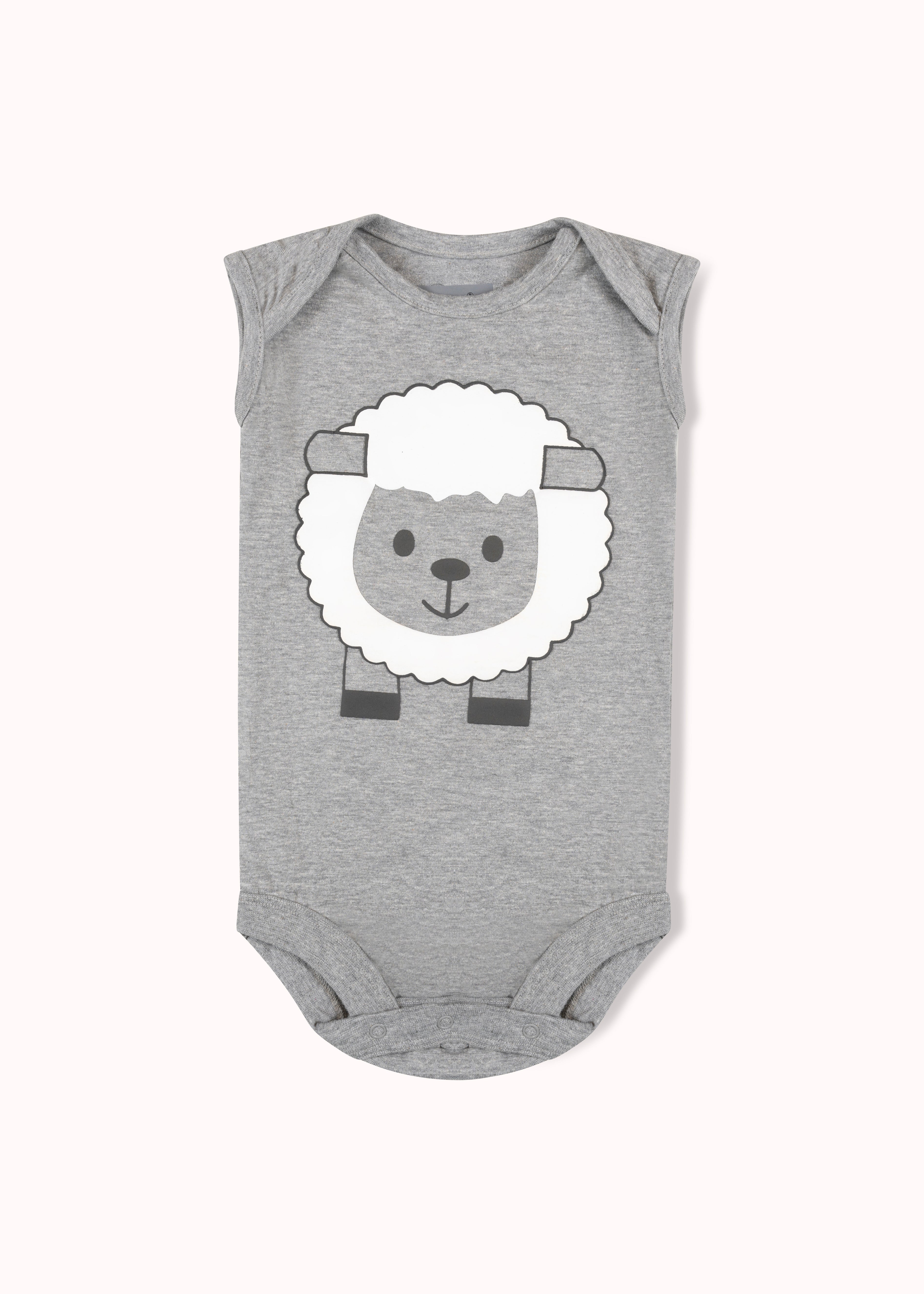 3 Pack sleeveless printed bodysuit