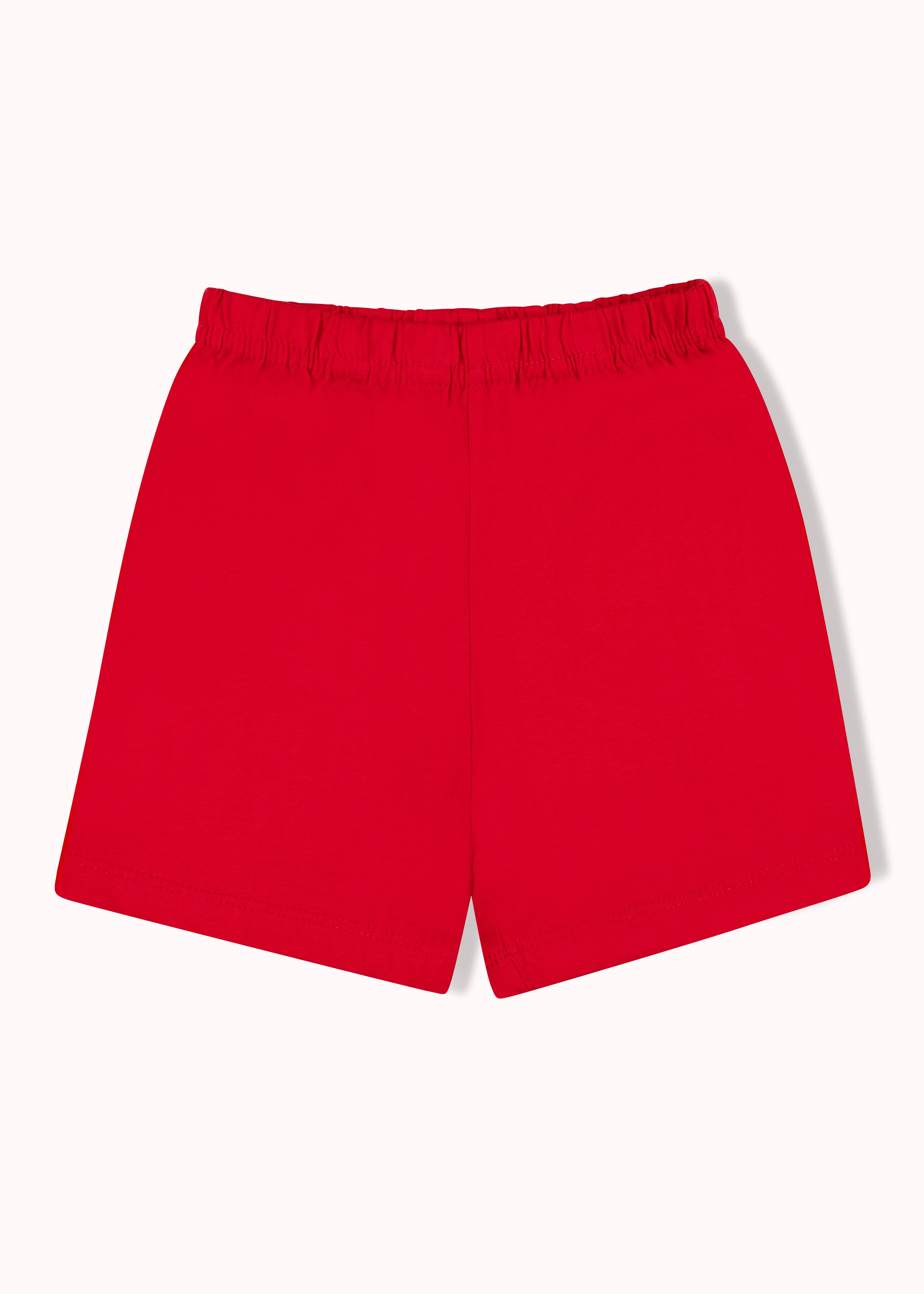 3 pack red solid shorts