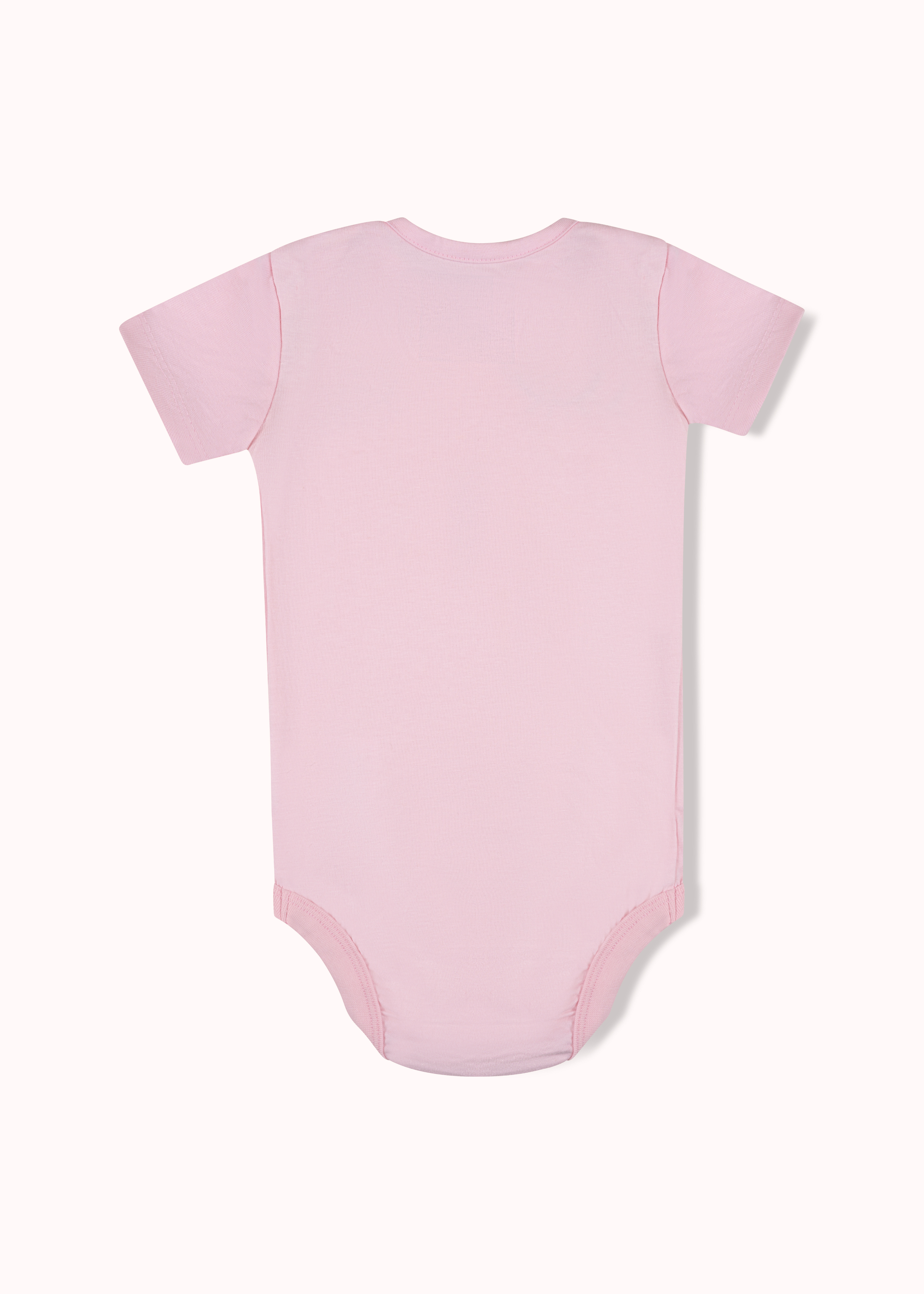 3 Pack printed girls short sleeve bodysuit