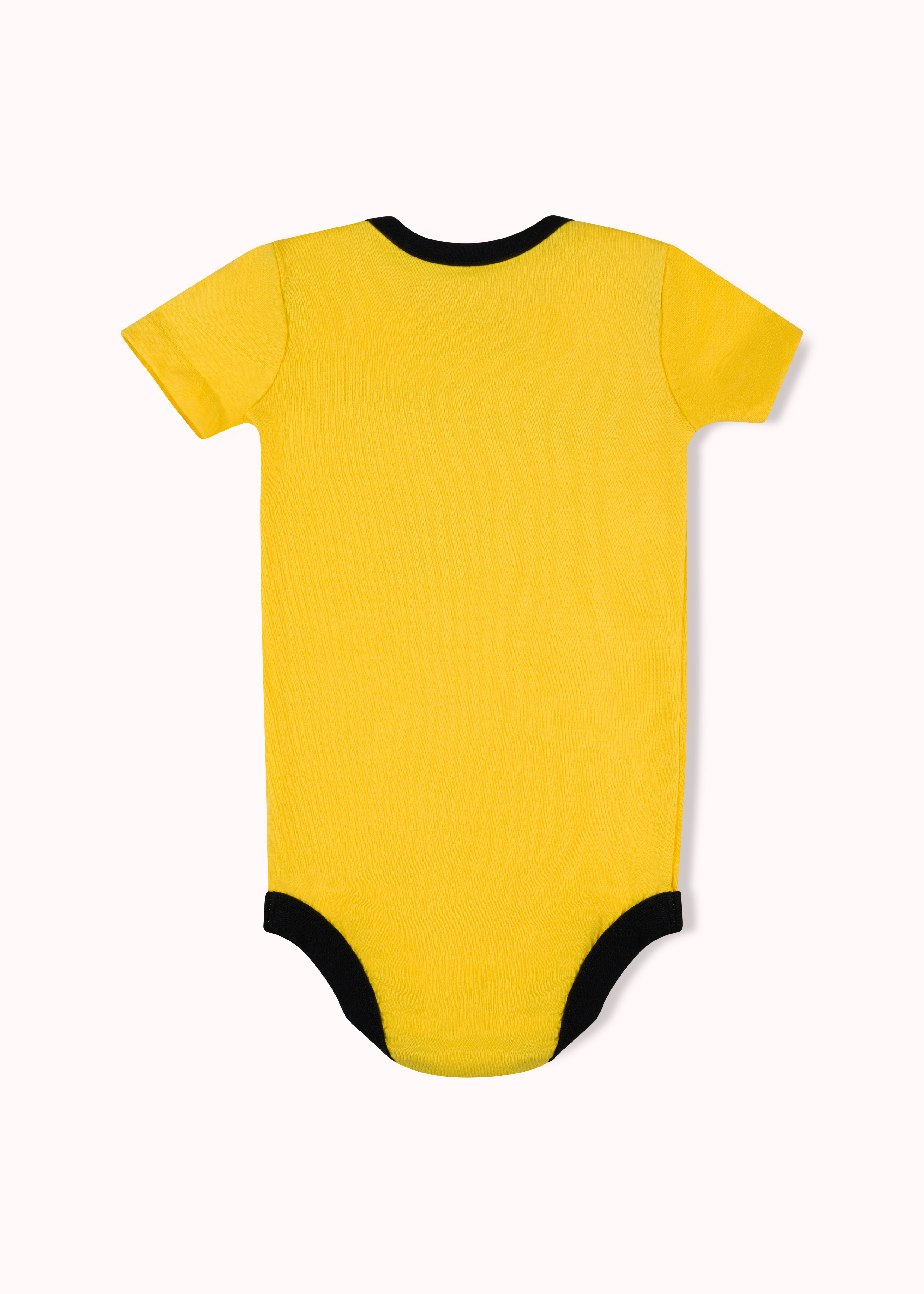 3 Pack printed girls short sleeve bodysuit