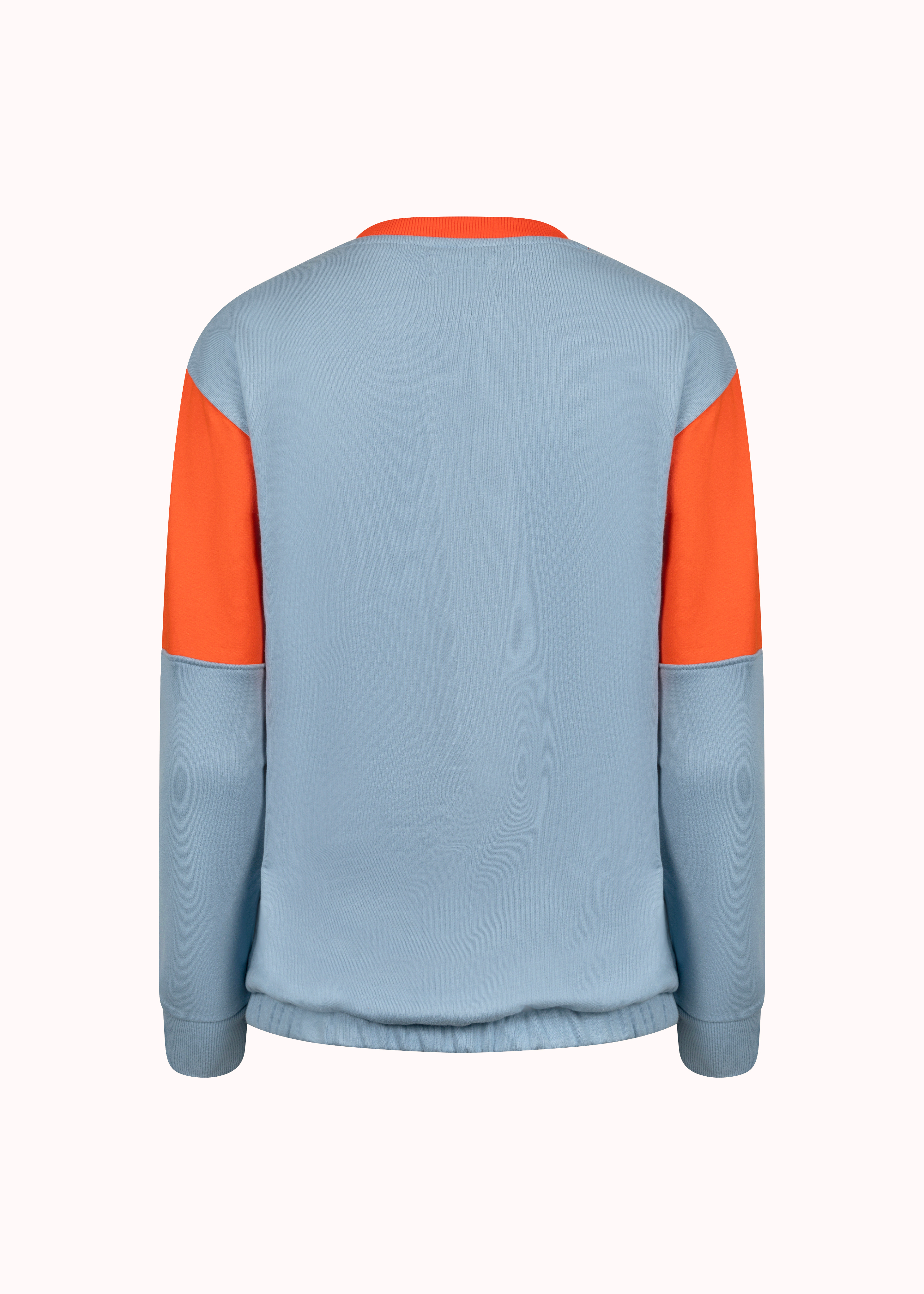 Silversky loop knit cotton printed sweatshirt