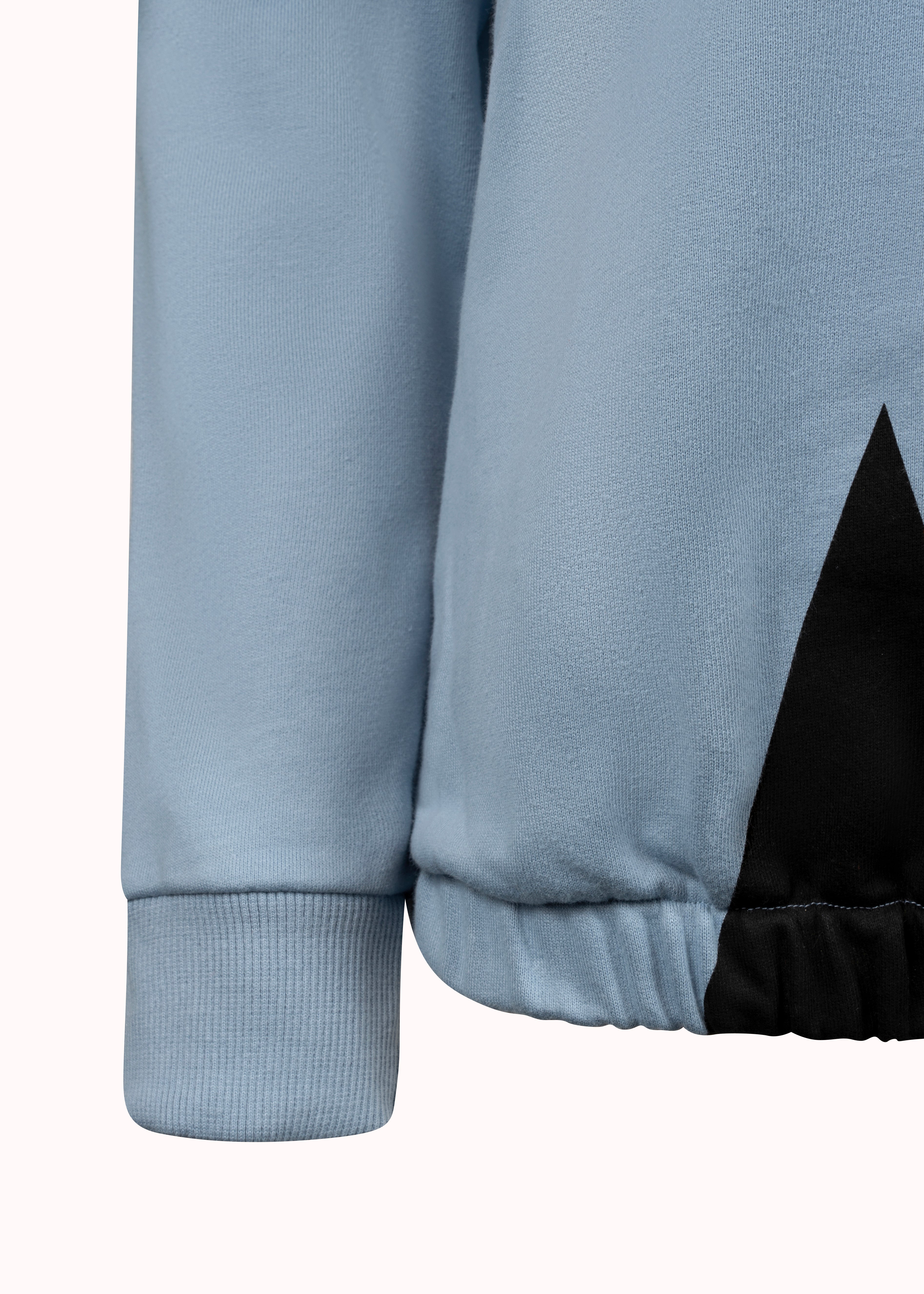 Silversky loop knit cotton printed sweatshirt