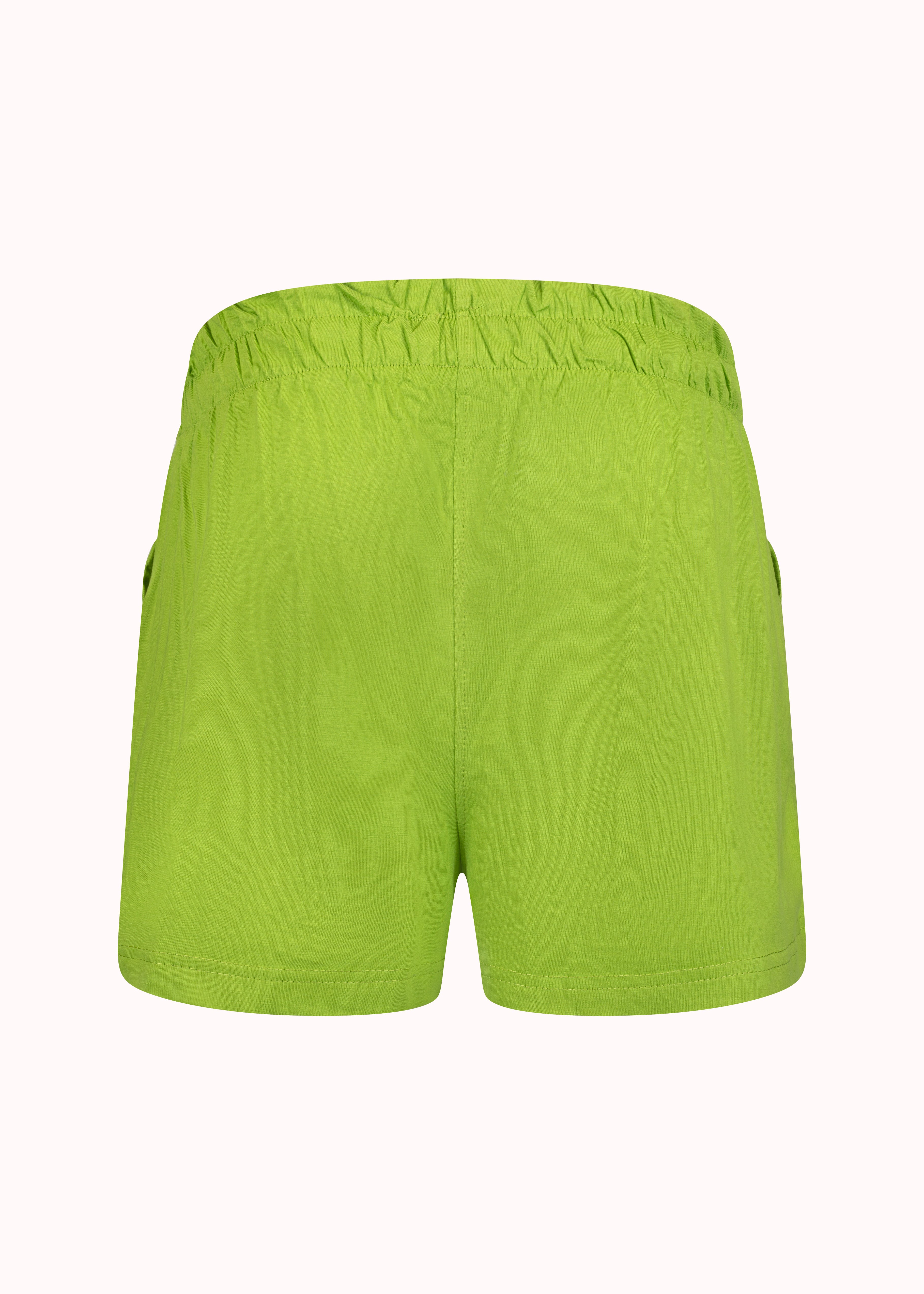 Dog paw embroidered pyjama t-shirt shorts