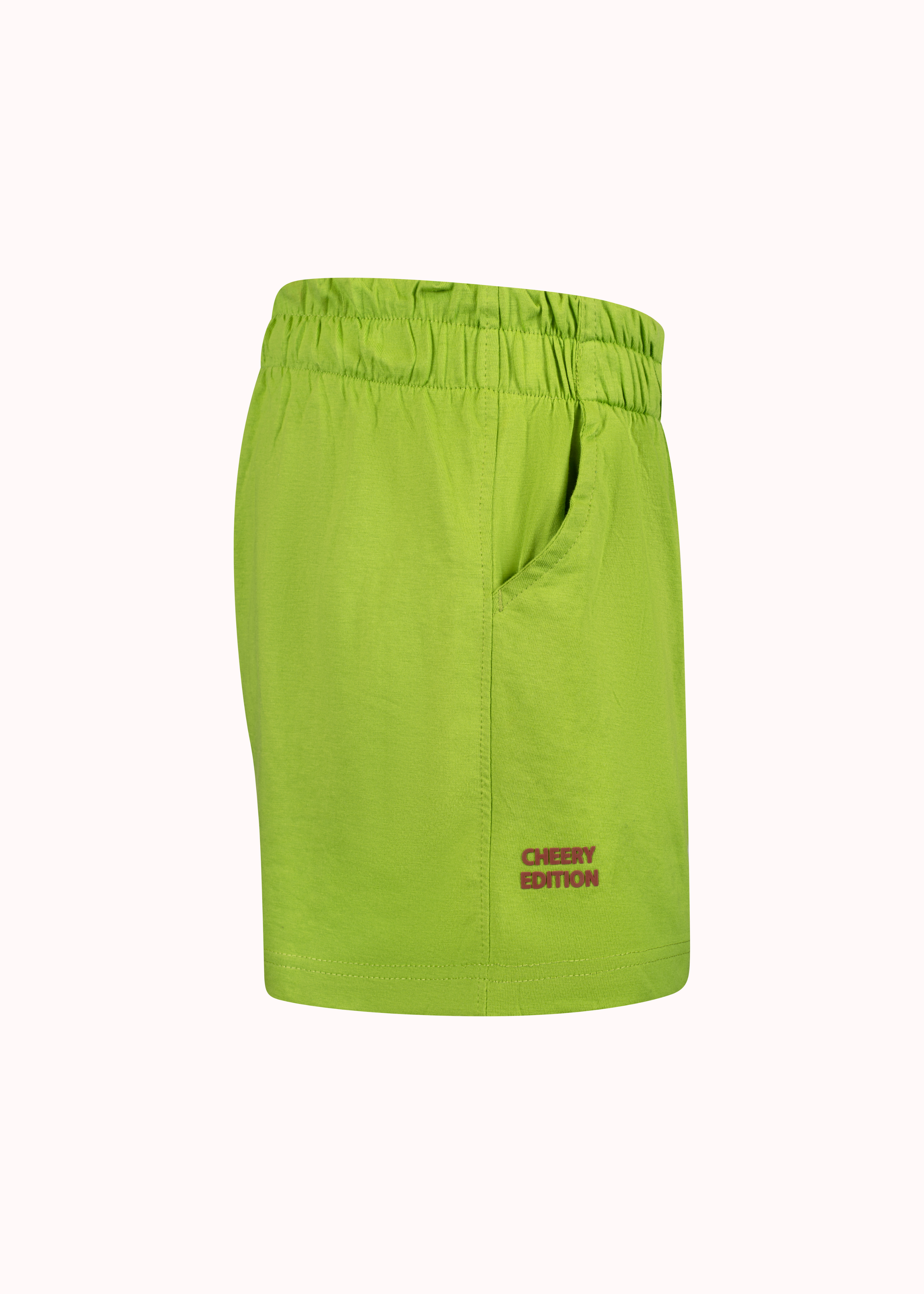 Dog paw embroidered pyjama t-shirt shorts