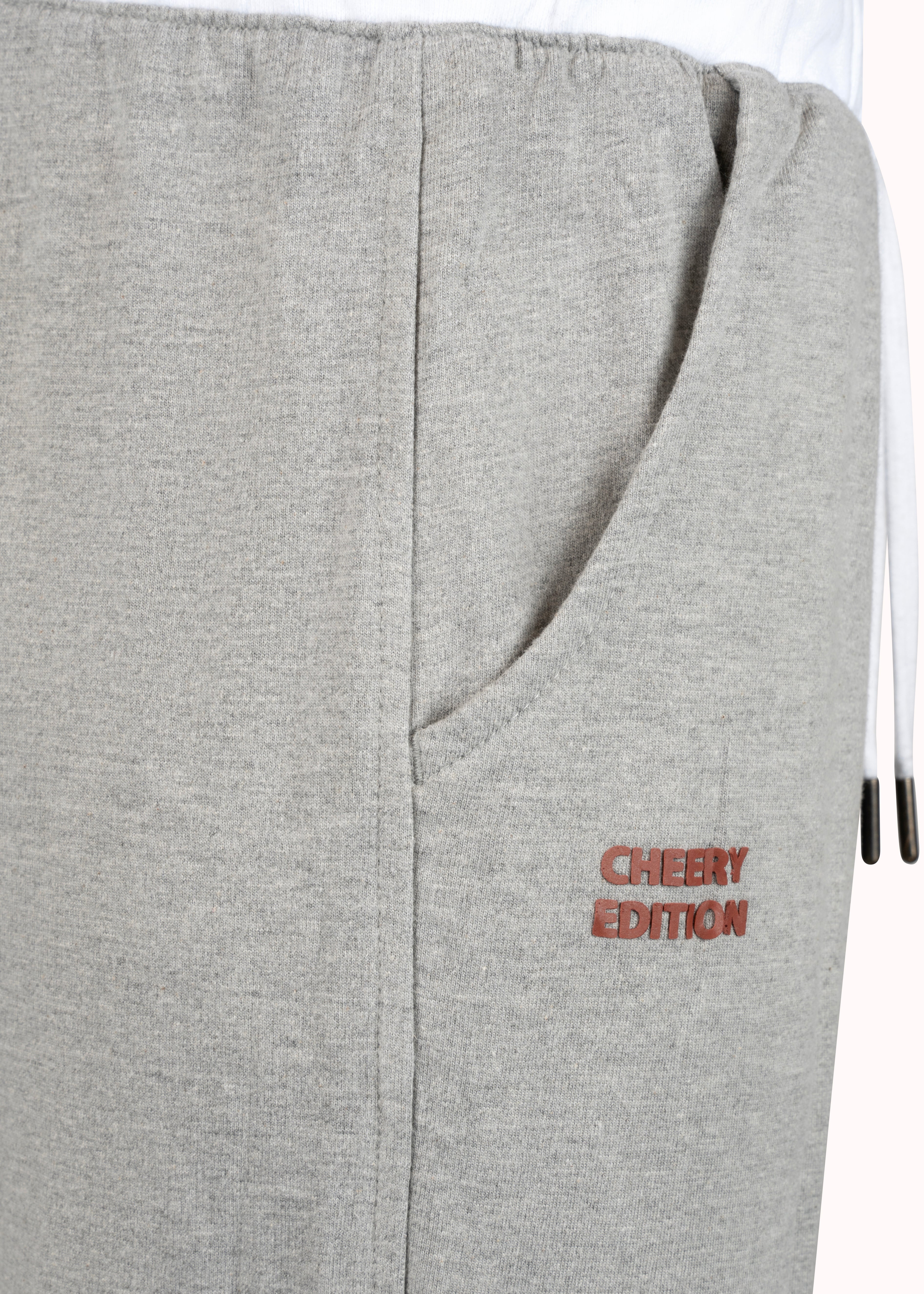 Grey solid cotton jogger