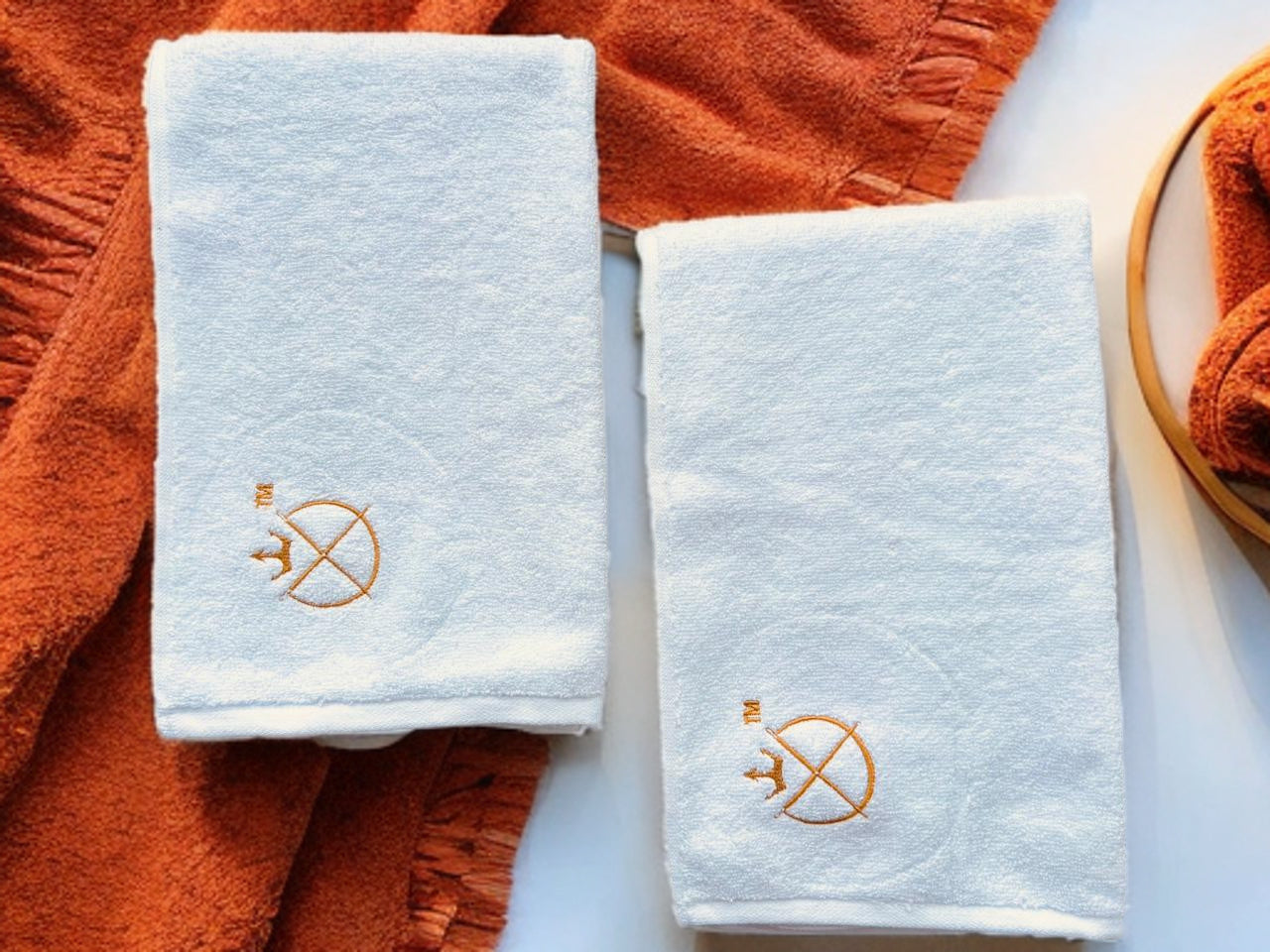 2 PACK COTTON TERRY HAND TOWEL