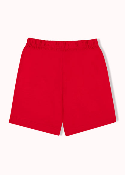 3 pack red solid shorts