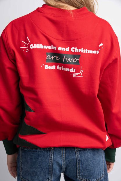 ROUND NECK CHRISTMAS SWEATSHIRT